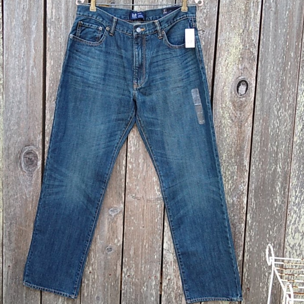 Gap Denim Men's Jeans 33x32 Straight-leg NWT